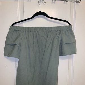 h&m off the shoulder top